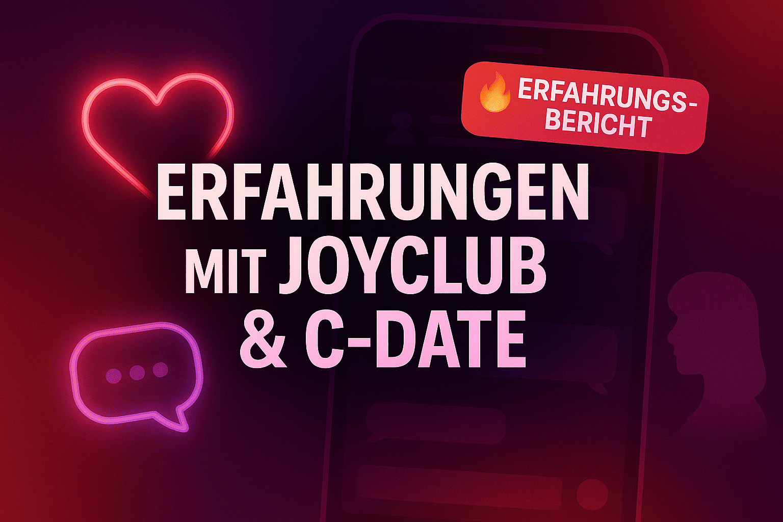 Erfahrung mit JOYClub und C-Date über spontane Sextreffen.